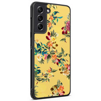 Casimoda Samsung Galaxy S21 FE hoesje - Florals for days