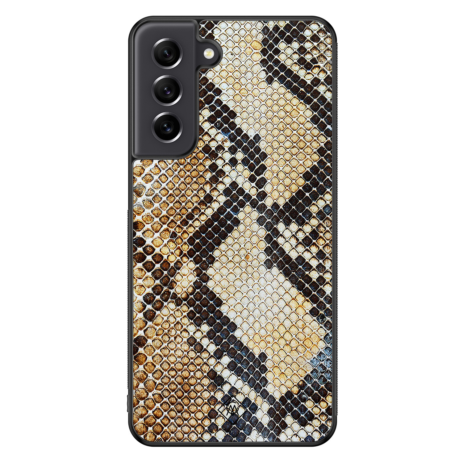 Samsung Galaxy S21 FE hoesje - Golden snake