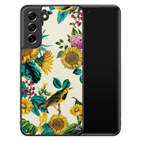 Casimoda Samsung Galaxy S21 FE hoesje - Sunflowers