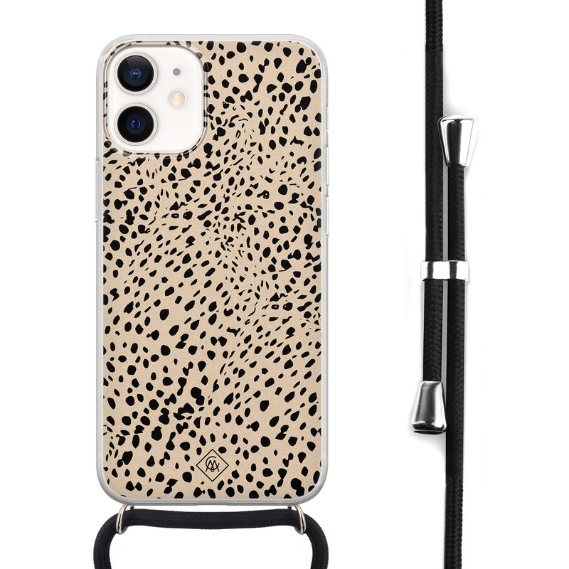 Casimoda iPhone 12 mini hoesje met koord - Spot on