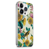 Casimoda iPhone 14 Pro Max siliconen hoesje - Sunflowers