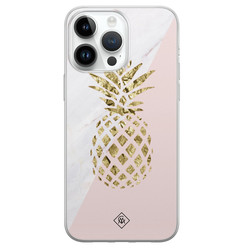 Casimoda iPhone 14 Pro Max siliconen hoesje - Ananas