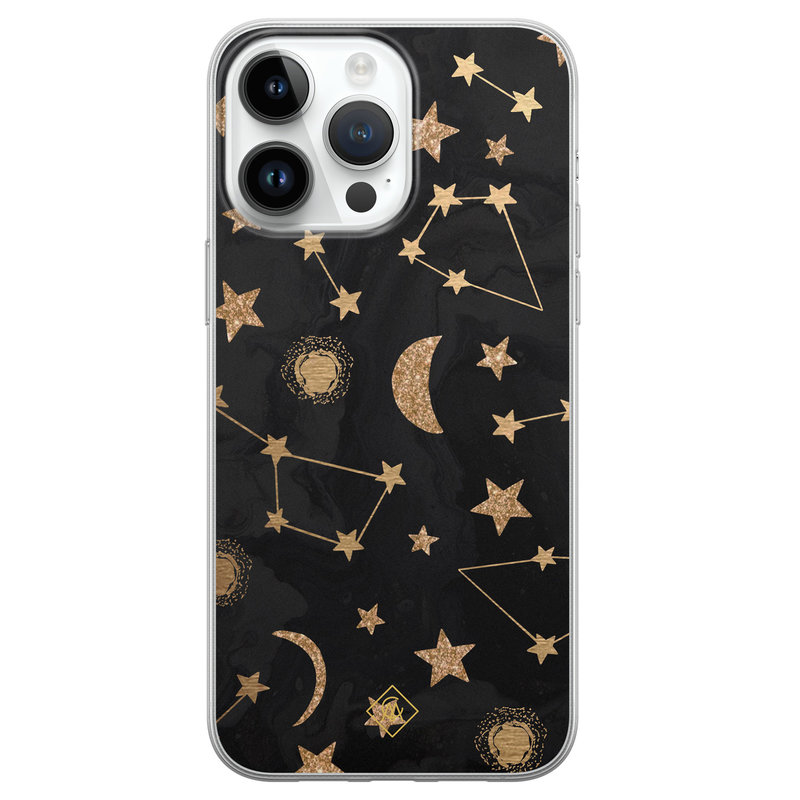 Casimoda iPhone 14 Pro Max siliconen hoesje - Counting the stars