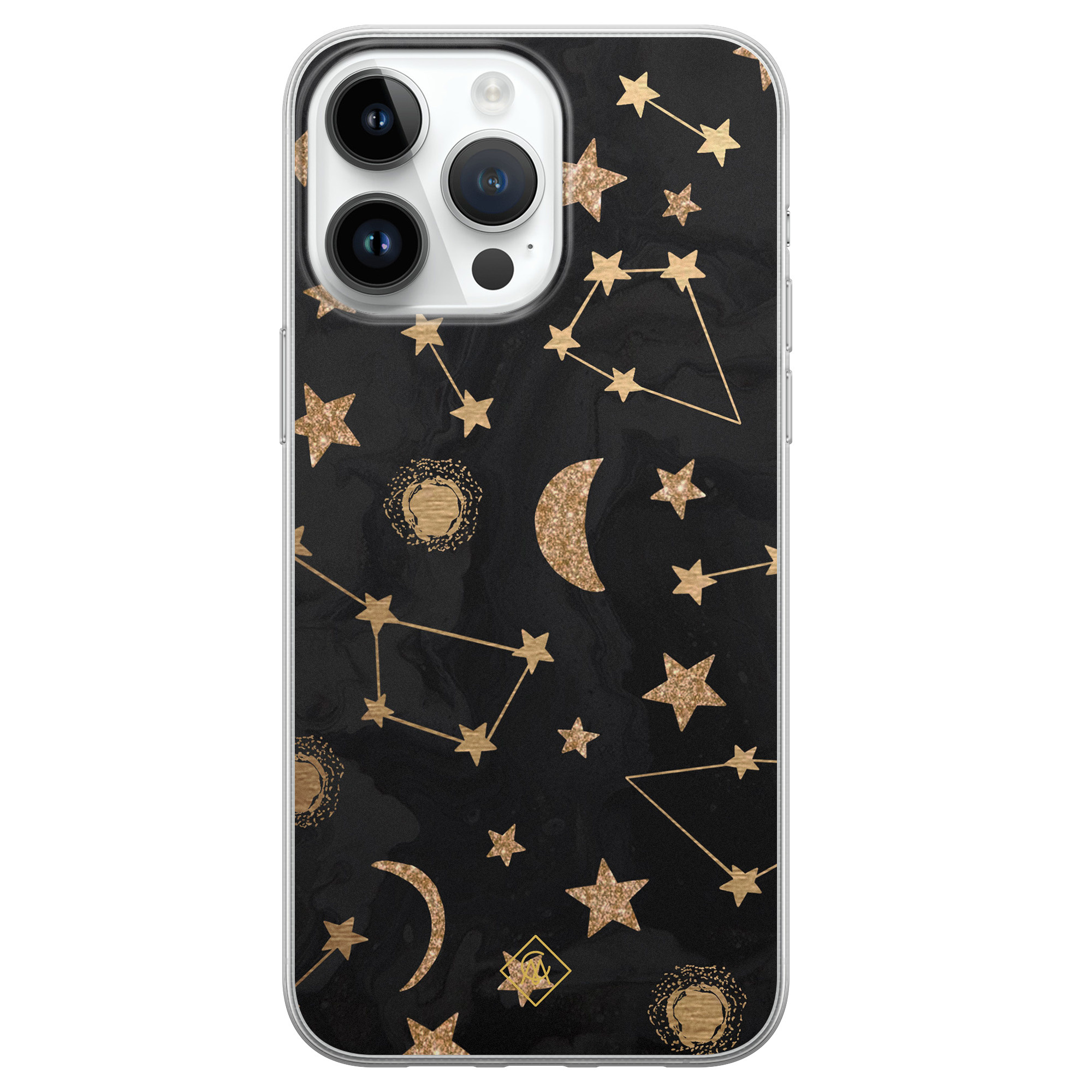 iPhone 14 Pro Max siliconen hoesje - Counting the stars