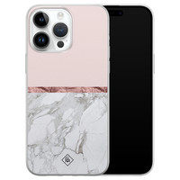 Casimoda iPhone 14 Pro Max siliconen hoesje - Rose all day