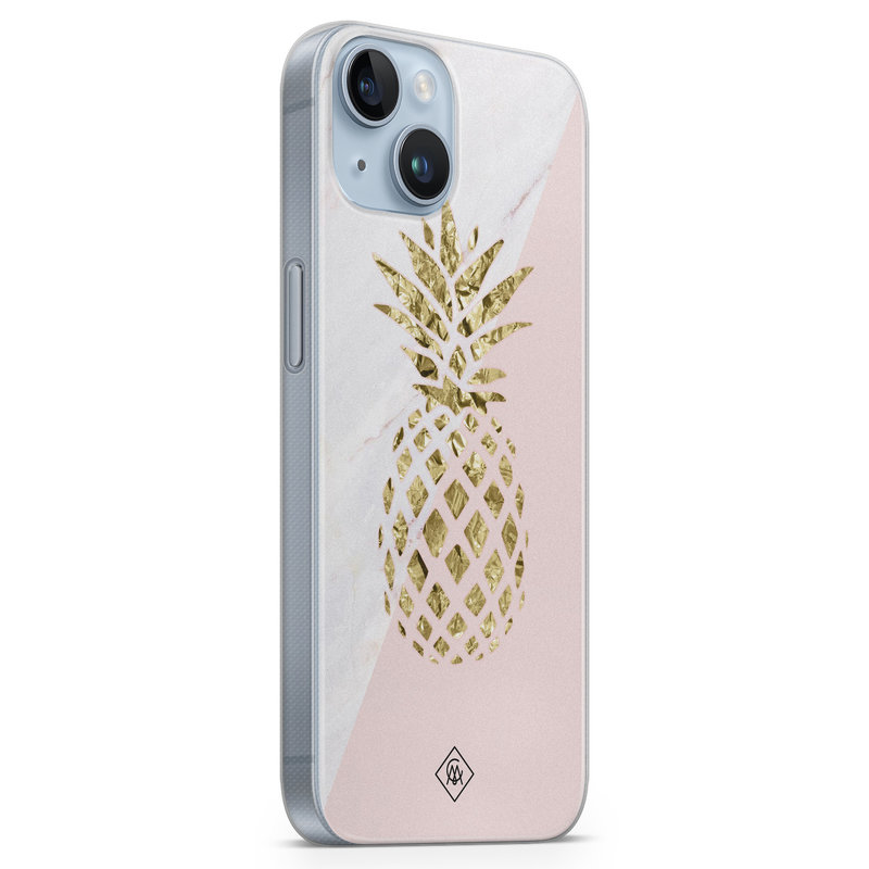 Casimoda iPhone 14 Plus siliconen hoesje - Ananas