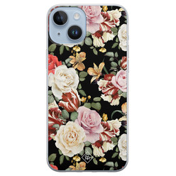 Casimoda iPhone 14 Plus siliconen hoesje - Flowerpower