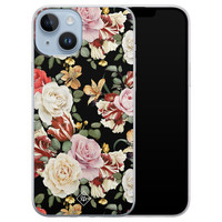 Casimoda iPhone 14 Plus siliconen hoesje - Flowerpower