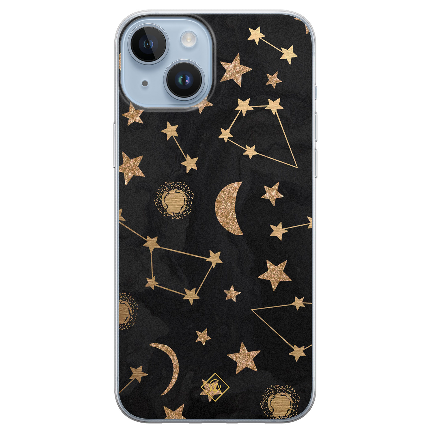 iPhone 14 Plus siliconen hoesje - Counting the stars