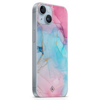 Casimoda iPhone 14 Plus siliconen hoesje - Marble colorbomb