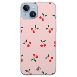 Casimoda iPhone 14 Plus siliconen hoesje - Kersjes