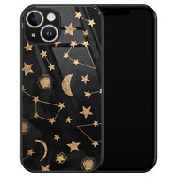 Casimoda iPhone 14 glazen hardcase - Counting the stars