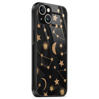 Casimoda iPhone 14 glazen hardcase - Counting the stars