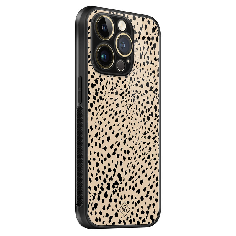 Casimoda iPhone 14 Pro glazen hardcase - Spot on