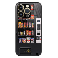 Casimoda iPhone 14 Pro glazen hardcase - Snoepautomaat
