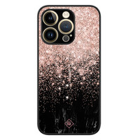 Casimoda iPhone 14 Pro glazen hardcase - Marmer twist