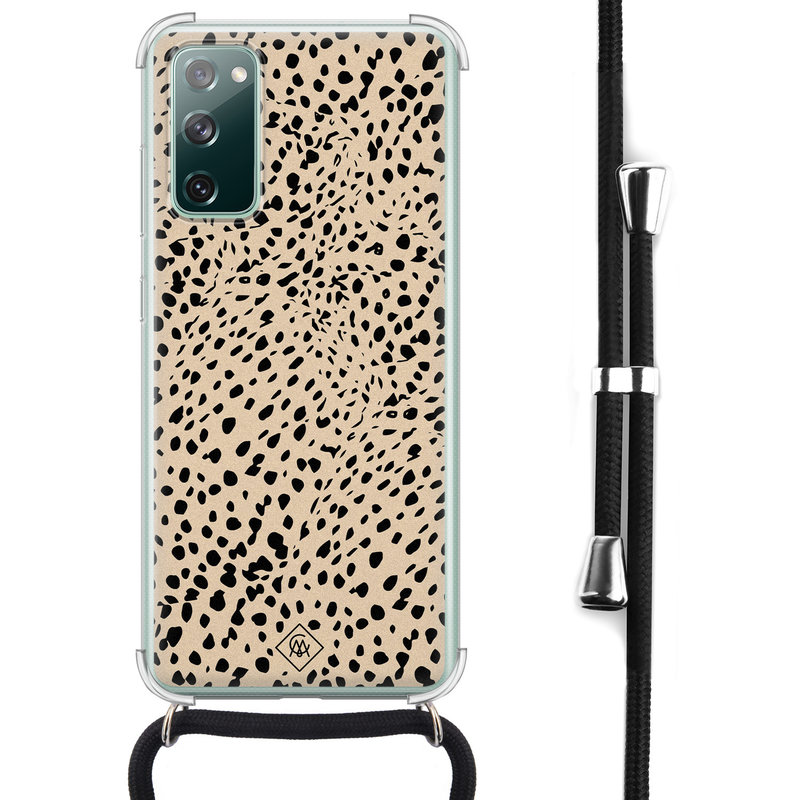 Casimoda Samsung Galaxy S20 FE hoesje met koord - Spot on