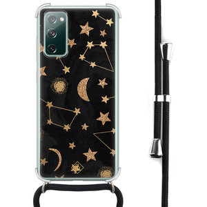 Casimoda Samsung Galaxy S20 FE hoesje met koord - Constellations