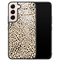 Casimoda Samsung Galaxy S22 glazen hardcase - Spot on