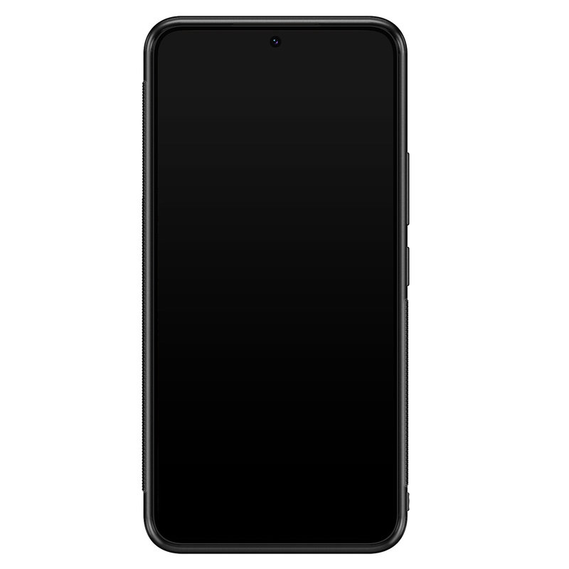 Casimoda Samsung Galaxy S22 glazen hardcase - Marble sea