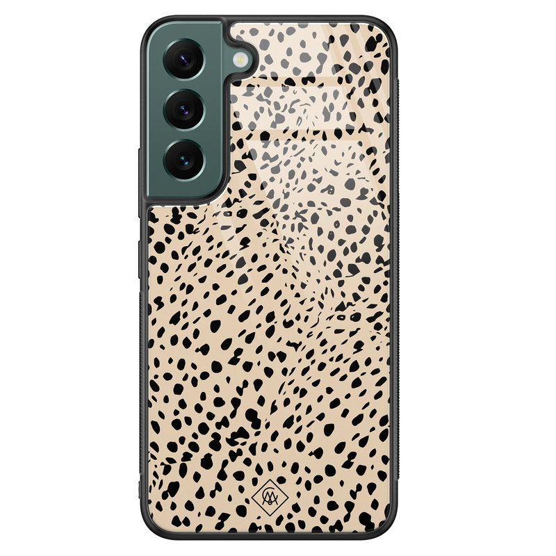 Casimoda Samsung Galaxy S22 Plus glazen hardcase - Spot on