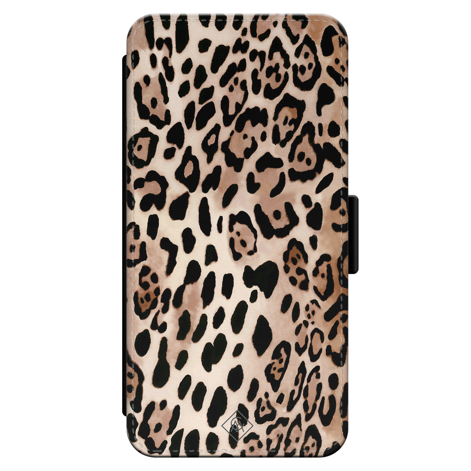 iPhone 13 flipcase - Luipaard print