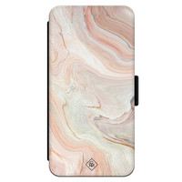 Casimoda iPhone 13 flipcase - Marmer waves