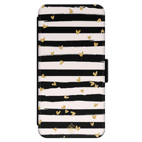 Casimoda iPhone 14 flipcase - Hart streepjes