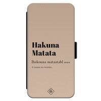 Casimoda iPhone 14 flipcase - Hakuna Matata