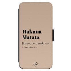 Casimoda iPhone 14 Pro flipcase - Hakuna Matata