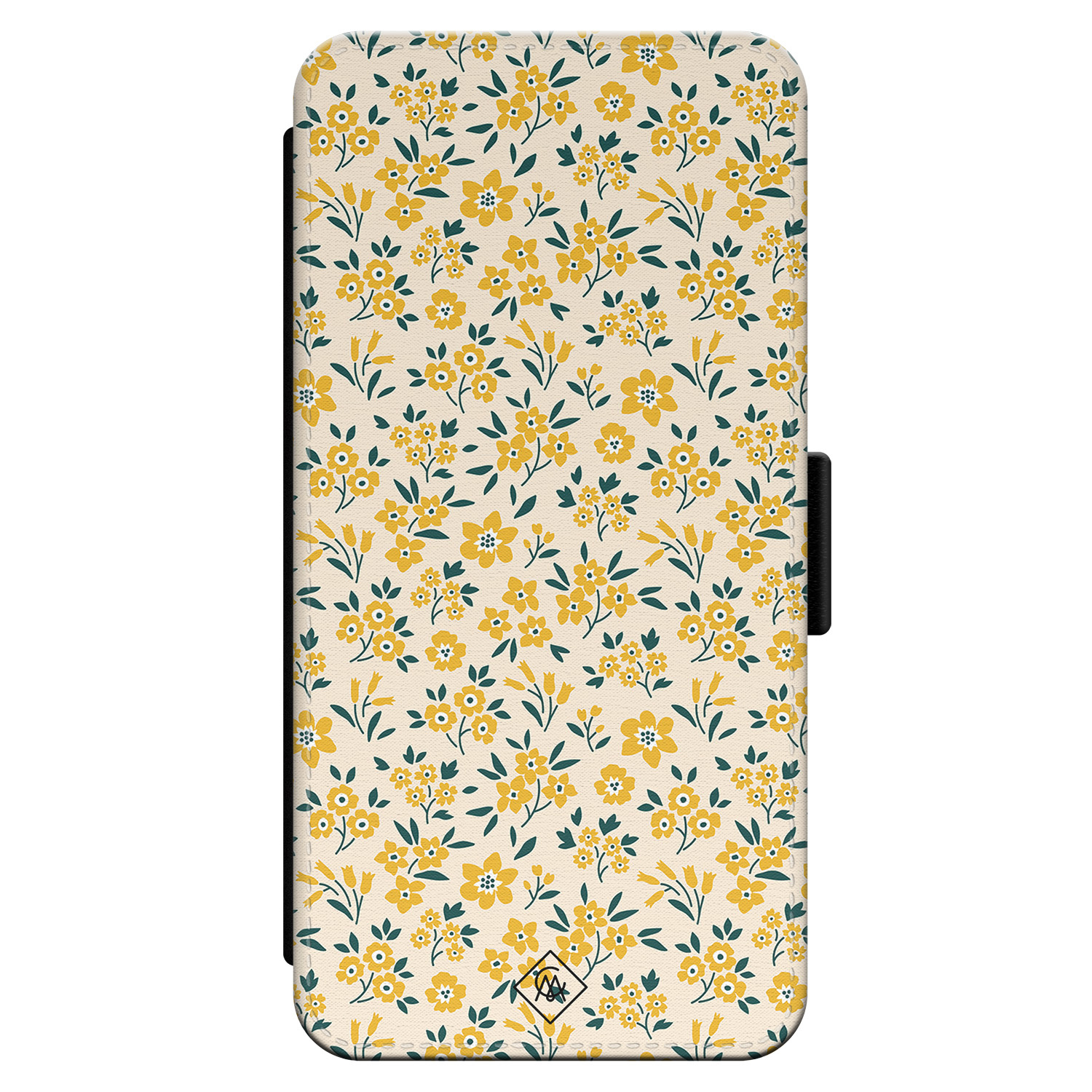 iPhone 14 Pro flipcase - Yellow garden