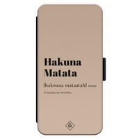 Casimoda iPhone 14 Pro Max flipcase - Hakuna Matata