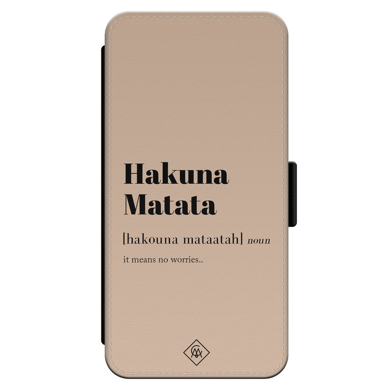 Casimoda iPhone 14 Pro Max flipcase - Hakuna Matata