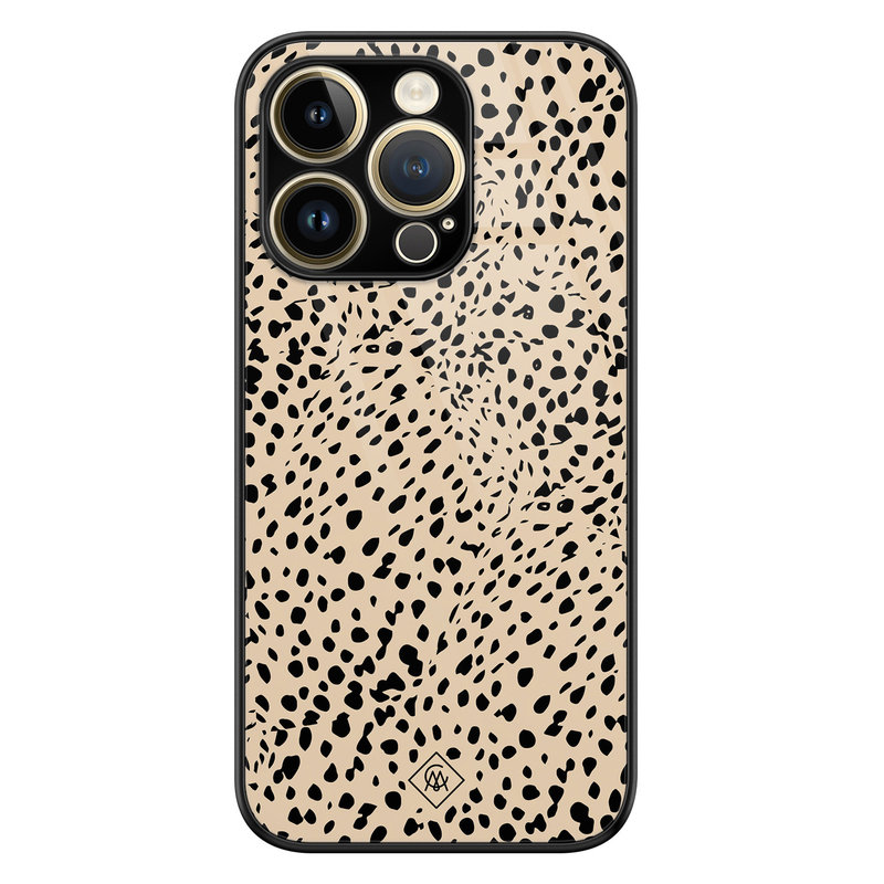 Casimoda iPhone 14 Pro Max glazen hardcase - Spot on