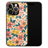 Casimoda iPhone 14 Pro Max glazen hardcase - Blossom