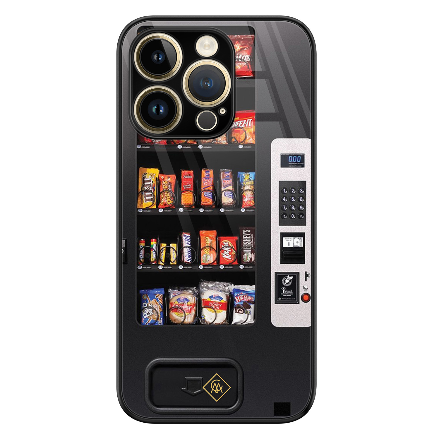 iPhone 14 Pro Max glazen hardcase - Snoepautomaat