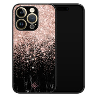 Casimoda iPhone 14 Pro Max glazen hardcase - Marmer twist