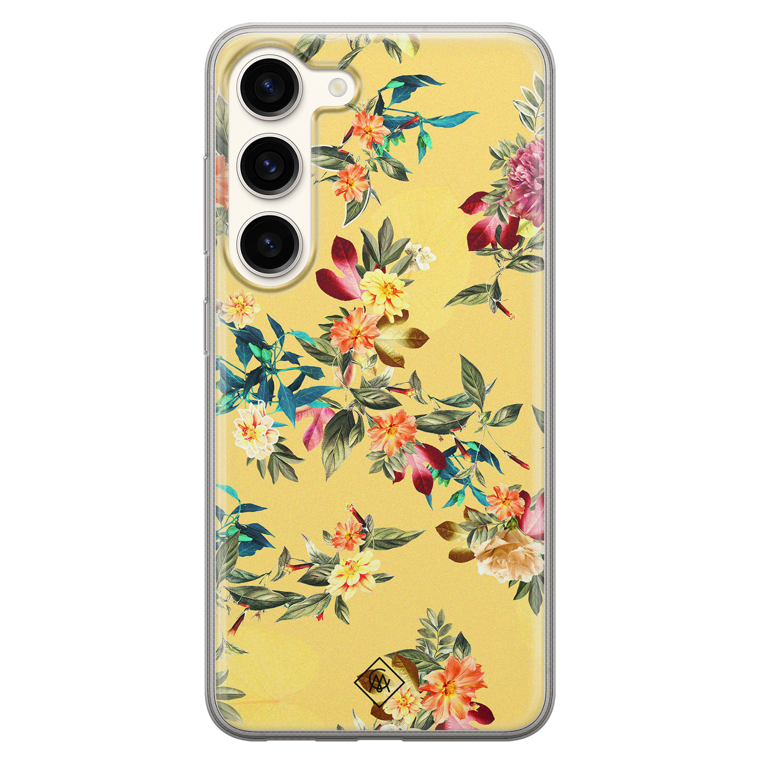 Samsung Galaxy S23 siliconen hoesje - Floral days