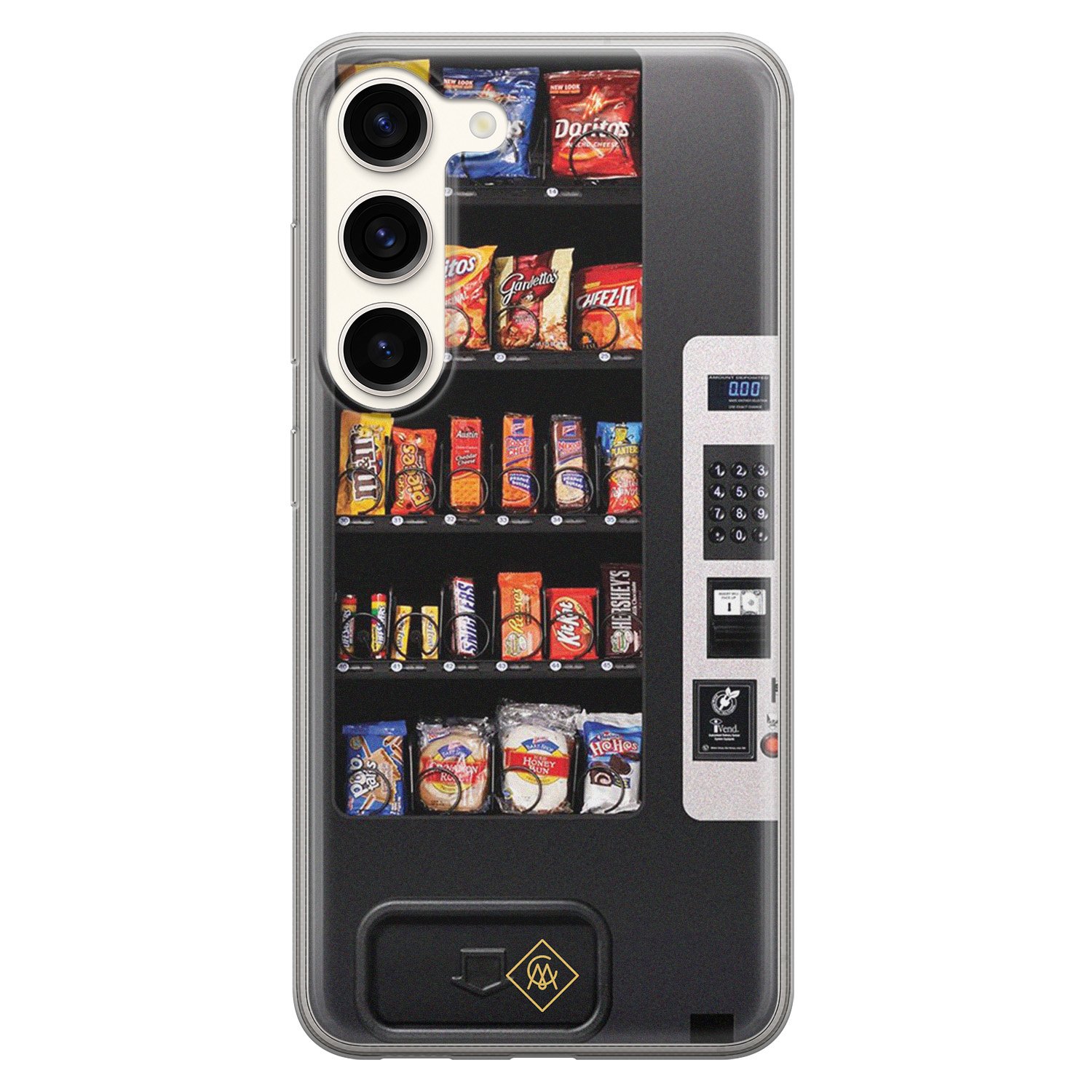 Samsung Galaxy S23 siliconen hoesje - Snoepautomaat