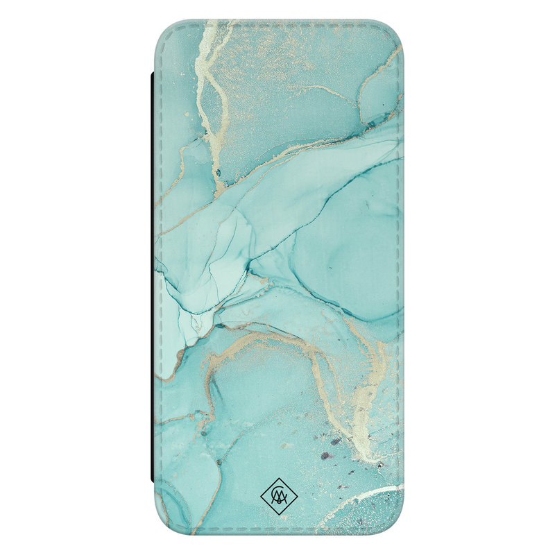 Casimoda Samsung Galaxy S21 FE flipcase - Touch of mint