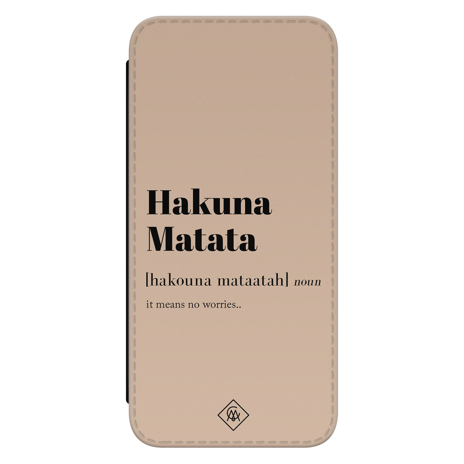 Samsung Galaxy S21 FE flipcase - Hakuna Matata