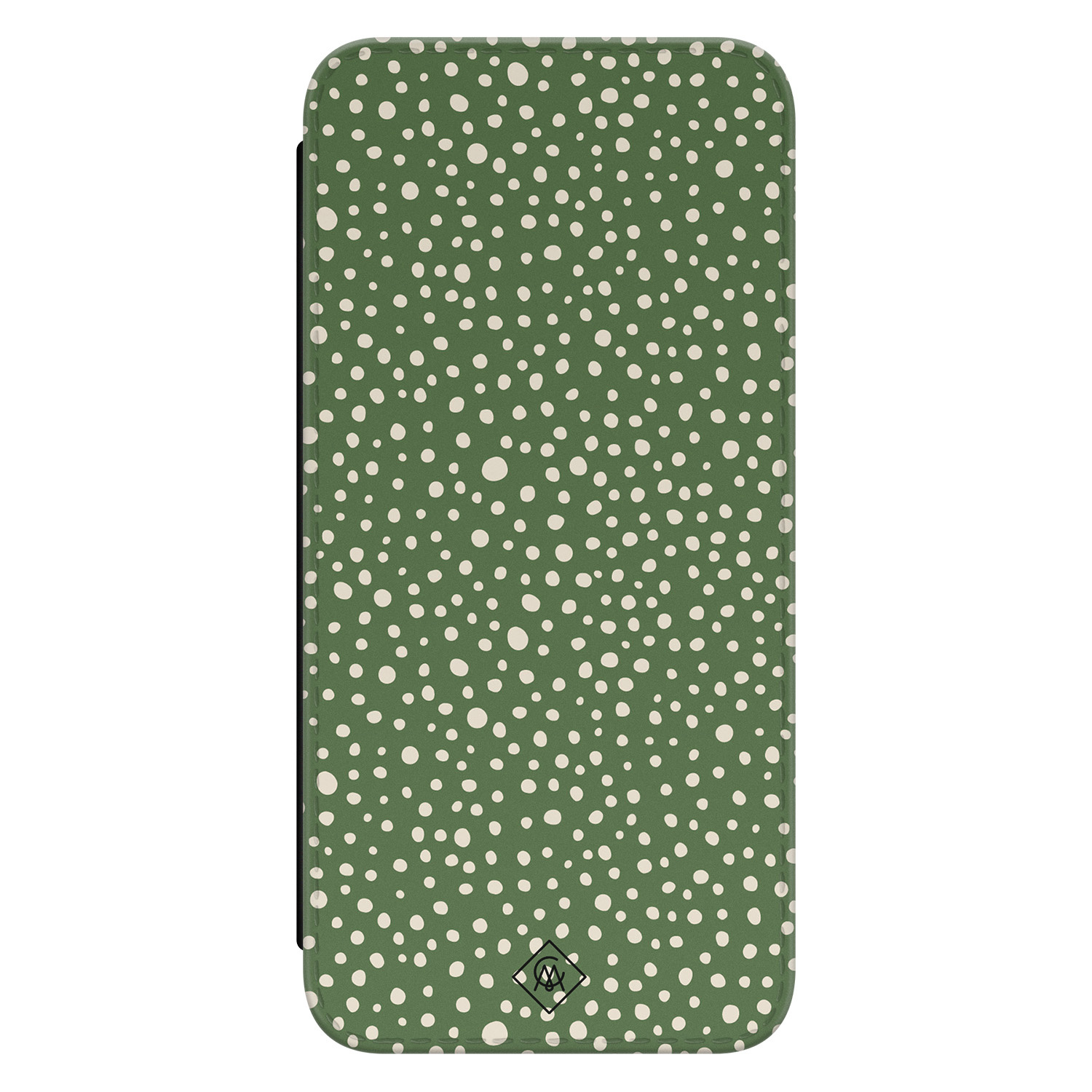 Samsung Galaxy S21 FE flipcase - Green dots