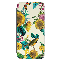 Casimoda Samsung Galaxy S21 FE flipcase - Sunflowers