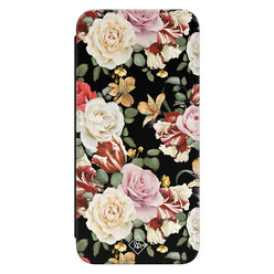 Casimoda Samsung Galaxy S21 FE flipcase - Flowerpower