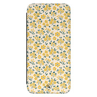 Casimoda Samsung Galaxy A54 flipcase - Yellow garden