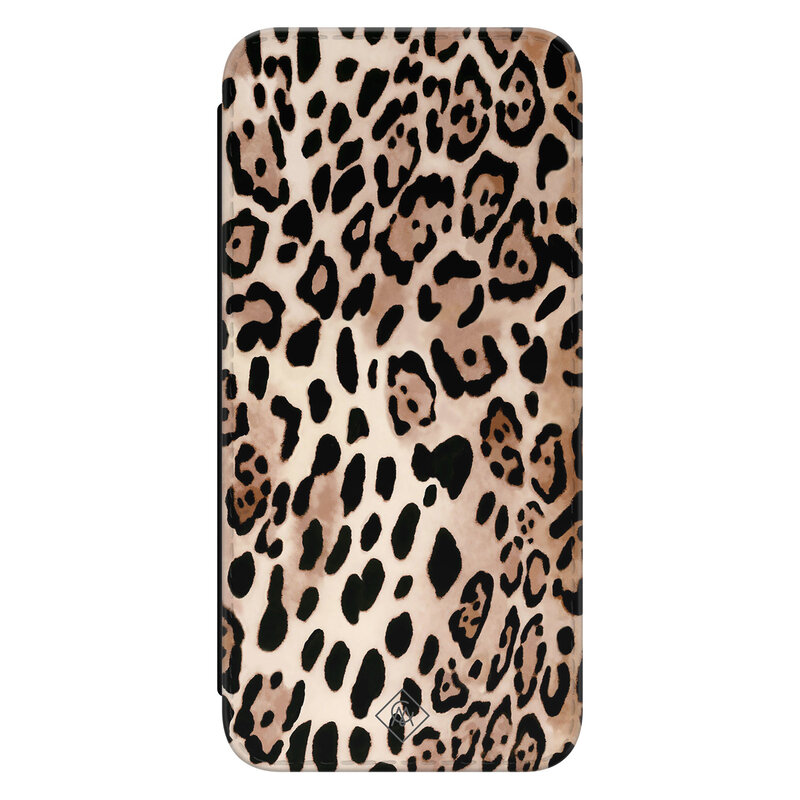 Casimoda Samsung Galaxy A54 flipcase - Luipaard print