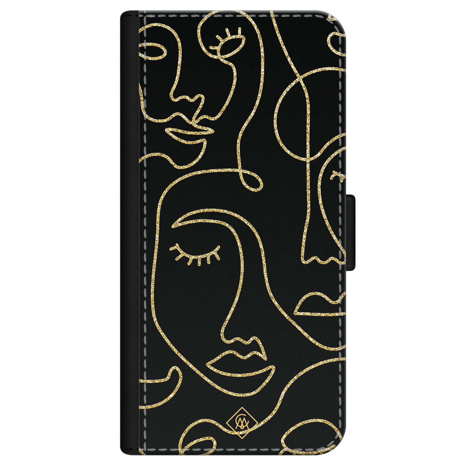 iPhone 12 mini flipcase - Abstract faces
