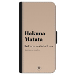 Casimoda iPhone 12 mini flipcase - Hakuna Matata