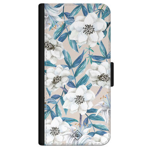 Casimoda iPhone 12 mini flipcase - Touch of flowers