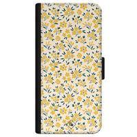 Casimoda iPhone 12 mini flipcase - Yellow garden